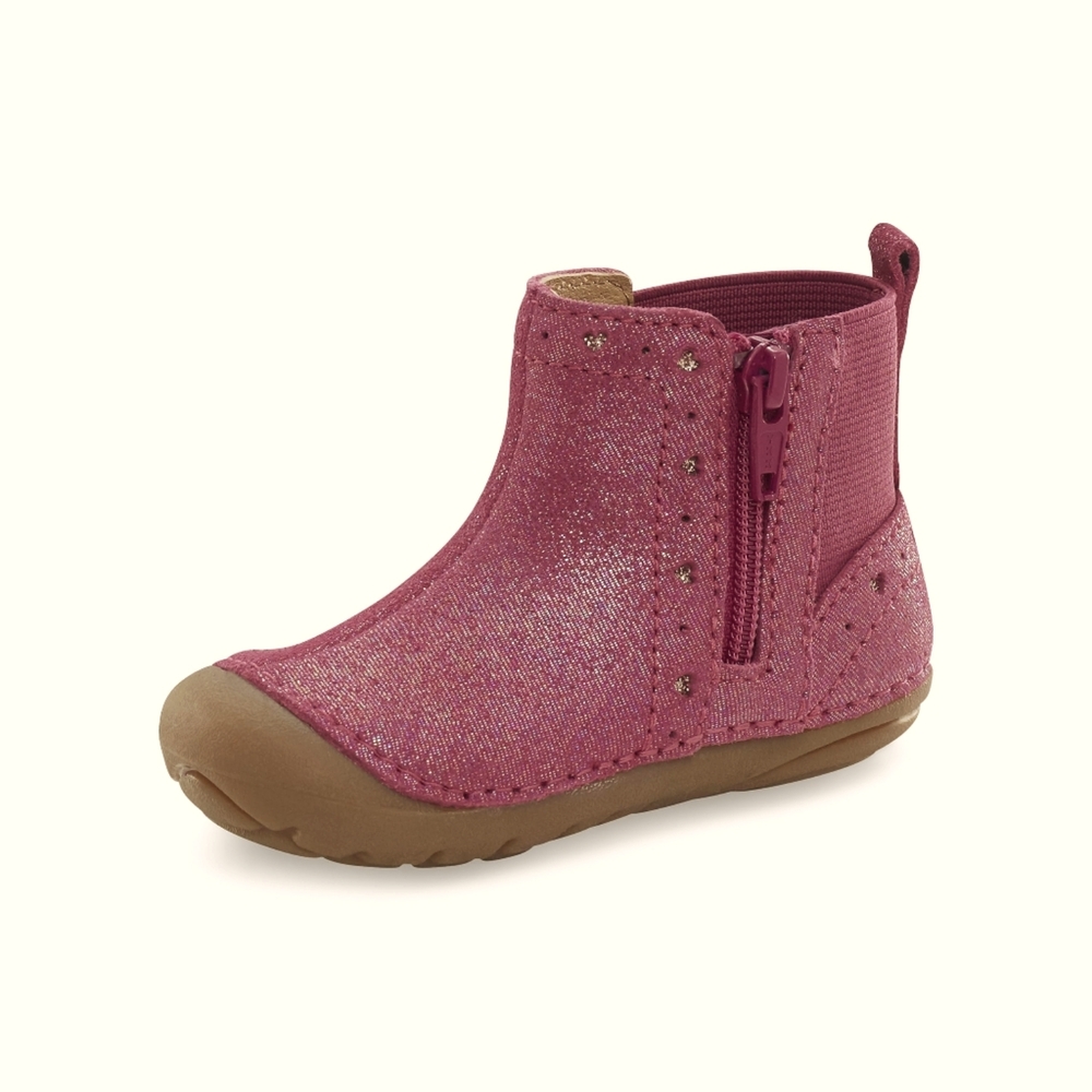NWOT Stride Rite Pink Sparkle Toddler 5 Fashion Boot Firm Price *Last 1